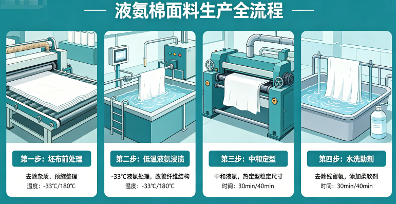 液氨棉面料对日订单全工艺管控：解决水洗起皱、手感发硬两大客诉